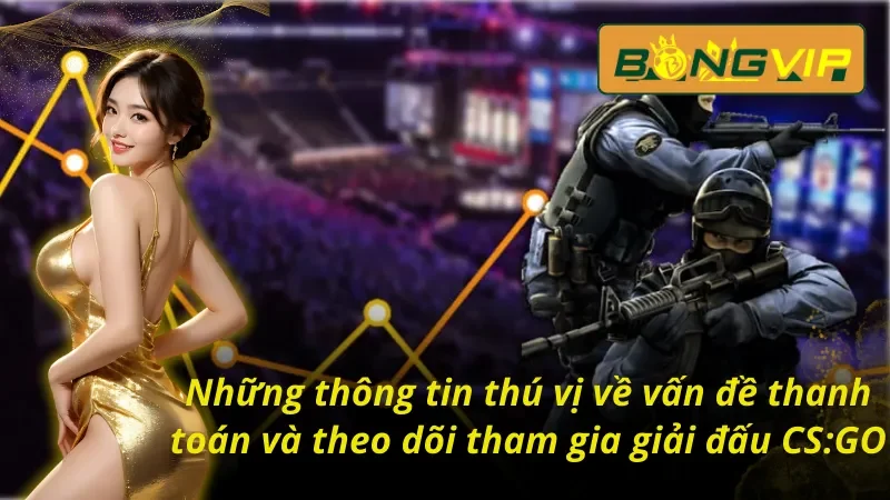 Những thông tin thú vị về vấn đề thanh toán và theo dõi tham gia giải đấu CS:GO Bongvip