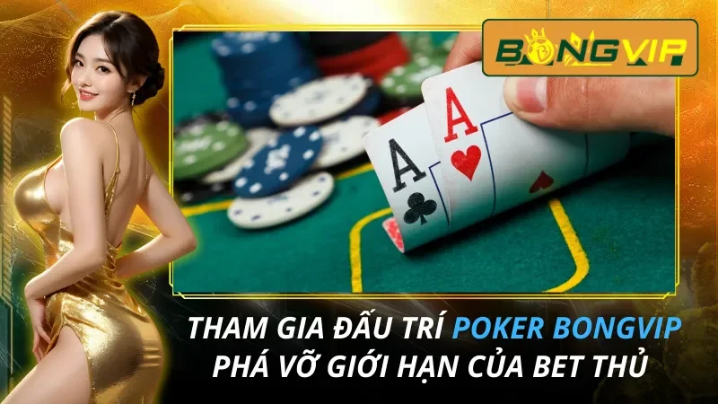 Tham Gia Đấu Trí Poker Phá Vỡ Giới Hạn Cùng Bongvip 2026